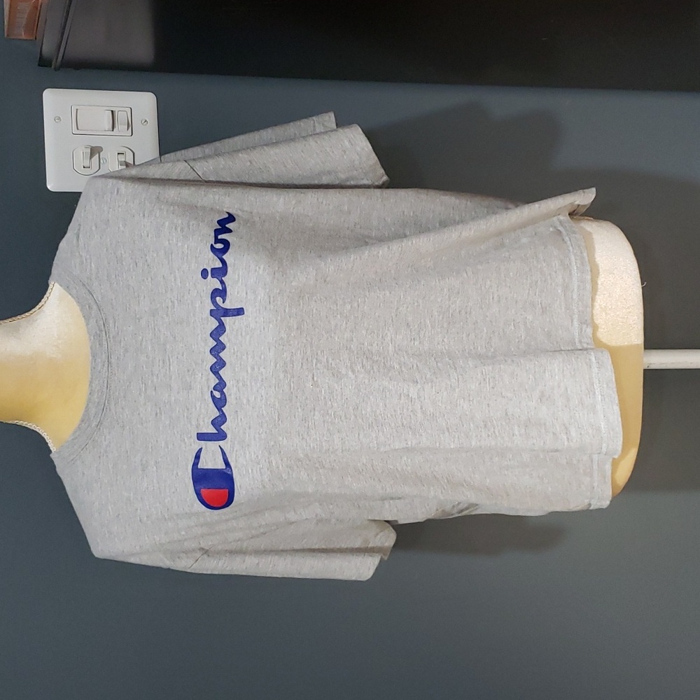 Champion Cropped T Shirt Sz 1X